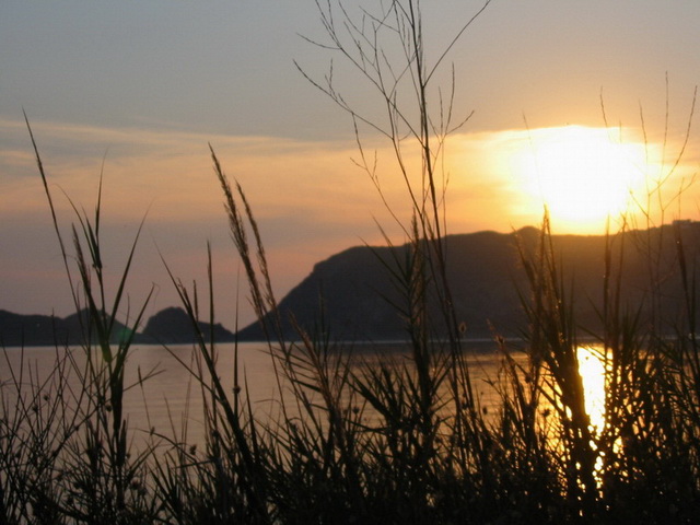 Agios Georgius - Sonnenuntergang